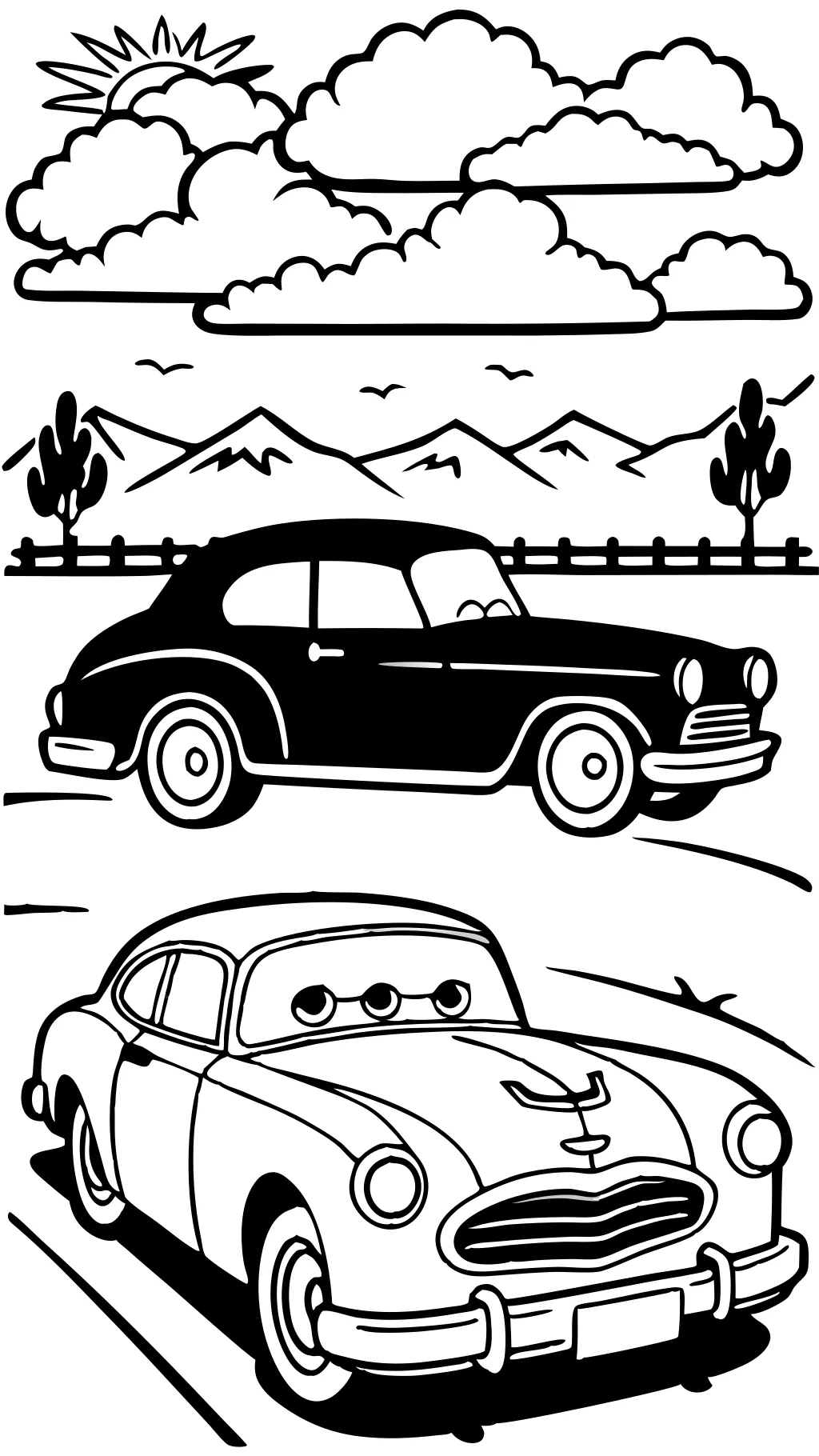 Páginas para colorear de Doc Hudson